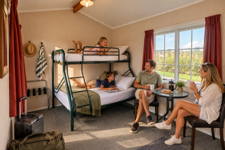 Family Cabins at Matakohe Holiday Park